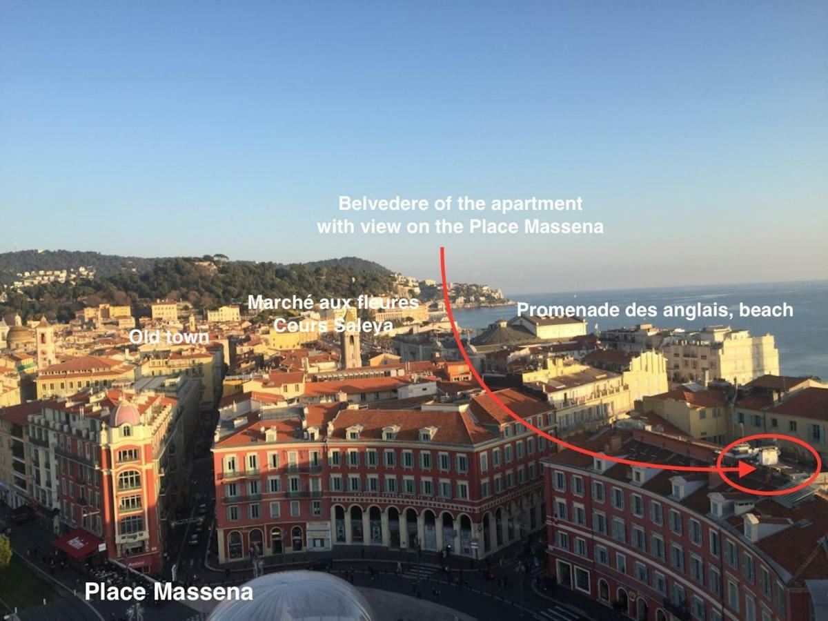 Apartment On Place Massena Nizza Exterior foto